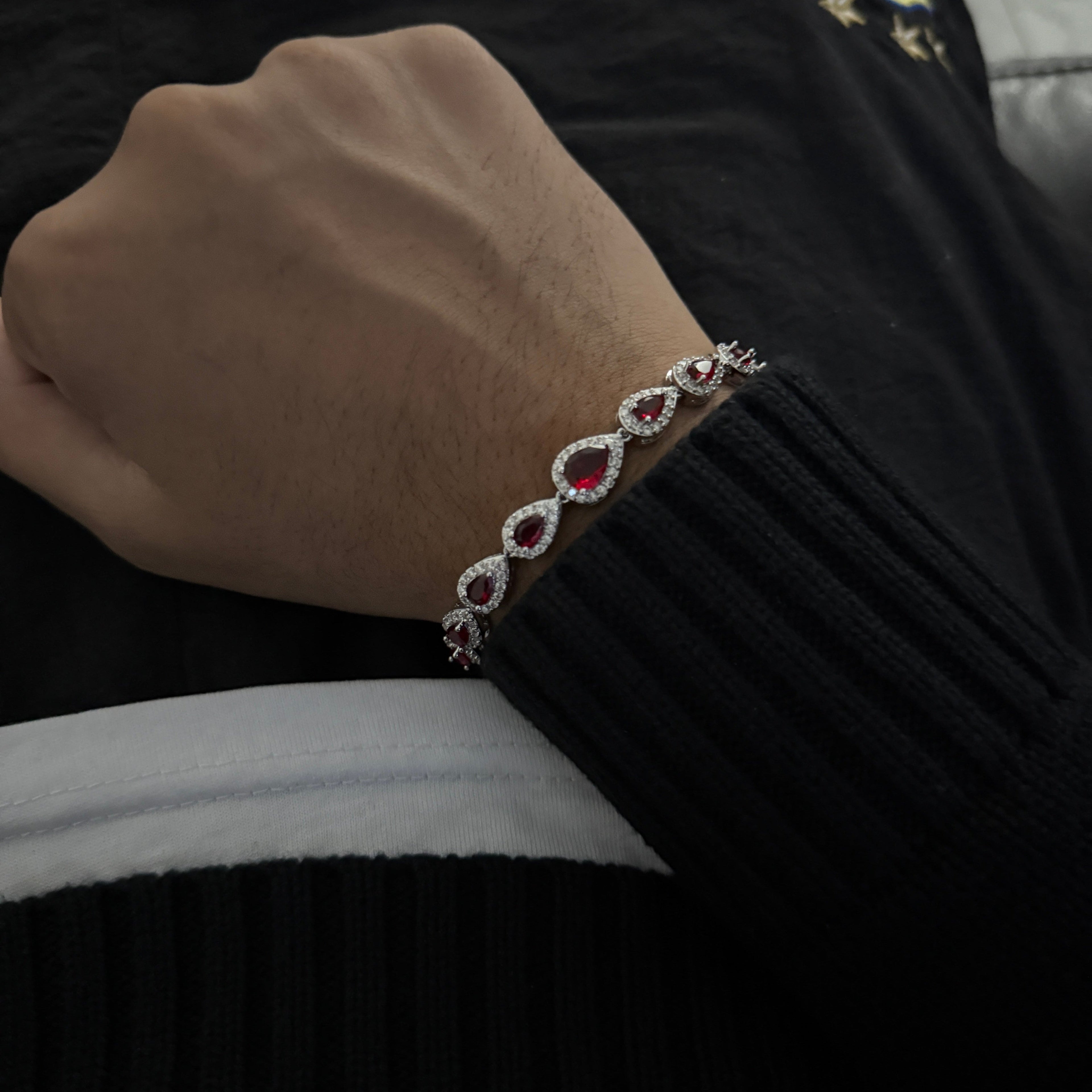 Lecelesti Tear Drop Bracelets