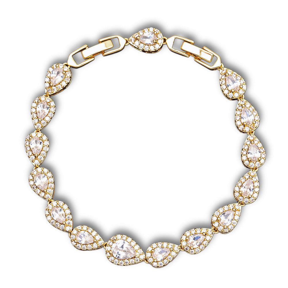 Lecelesti Tear Drop Bracelets