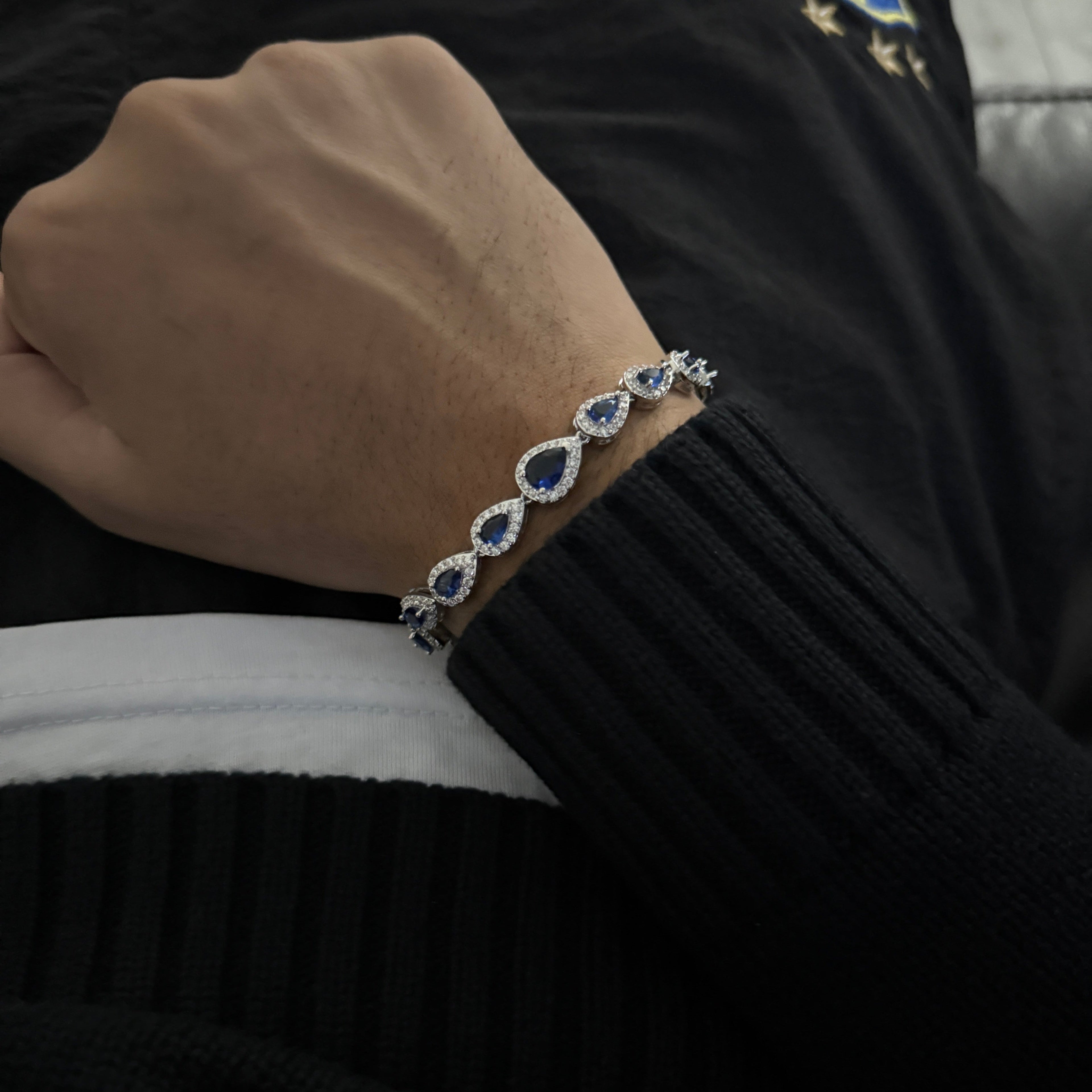 Lecelesti Tear Drop Bracelets